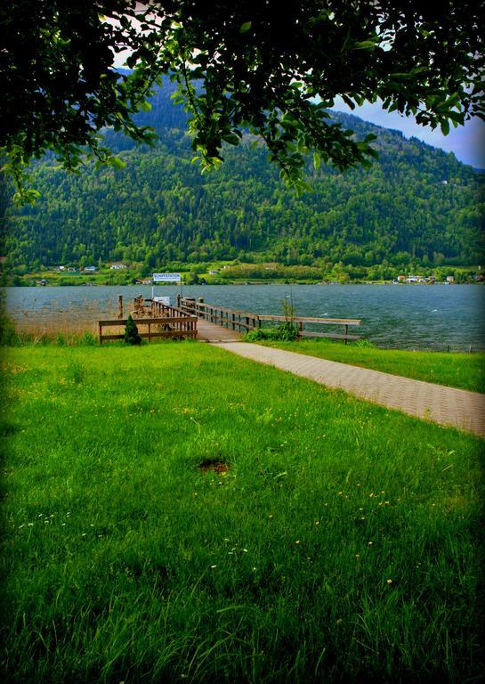 Гостьовий будинок Gasthof & Strandbad Messner Landskron Екстер'єр фото