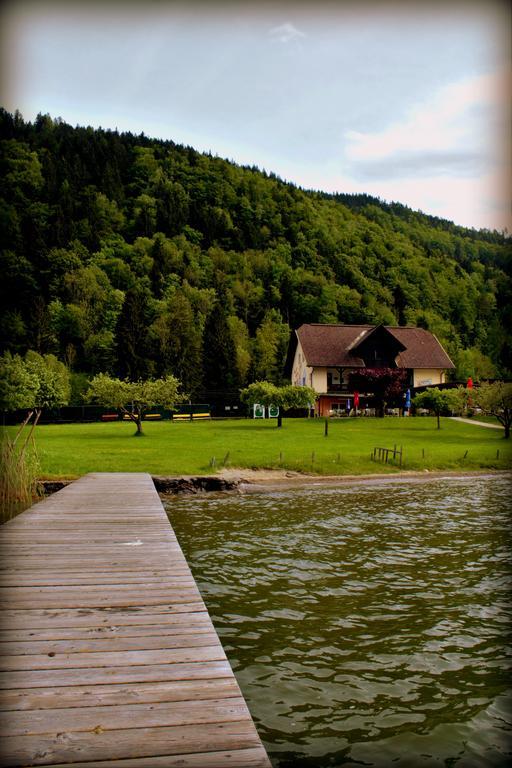 Гостьовий будинок Gasthof & Strandbad Messner Landskron Екстер'єр фото